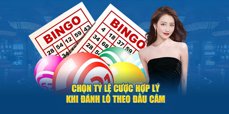 Chọn tỷ lệ cược hợp lý khi đánh lô theo đầu câm